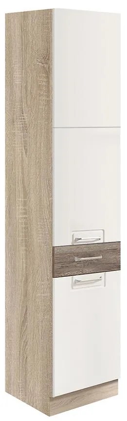 Skrinka do kuchyne Econo 19D Sonoma/Biely/San Remo