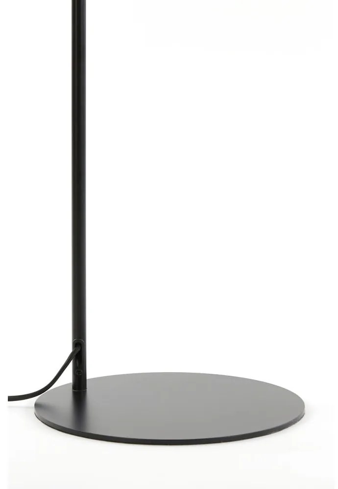 Čierna stojacia lampa (výška 155 cm) Lekar - Light & Living