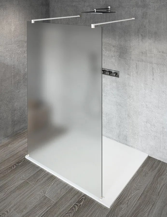 Gelco Gelco, VARIO WHITE jednodielna sprchová zástena do priestoru, matné sklo, 700 mm, GX1470GX2215