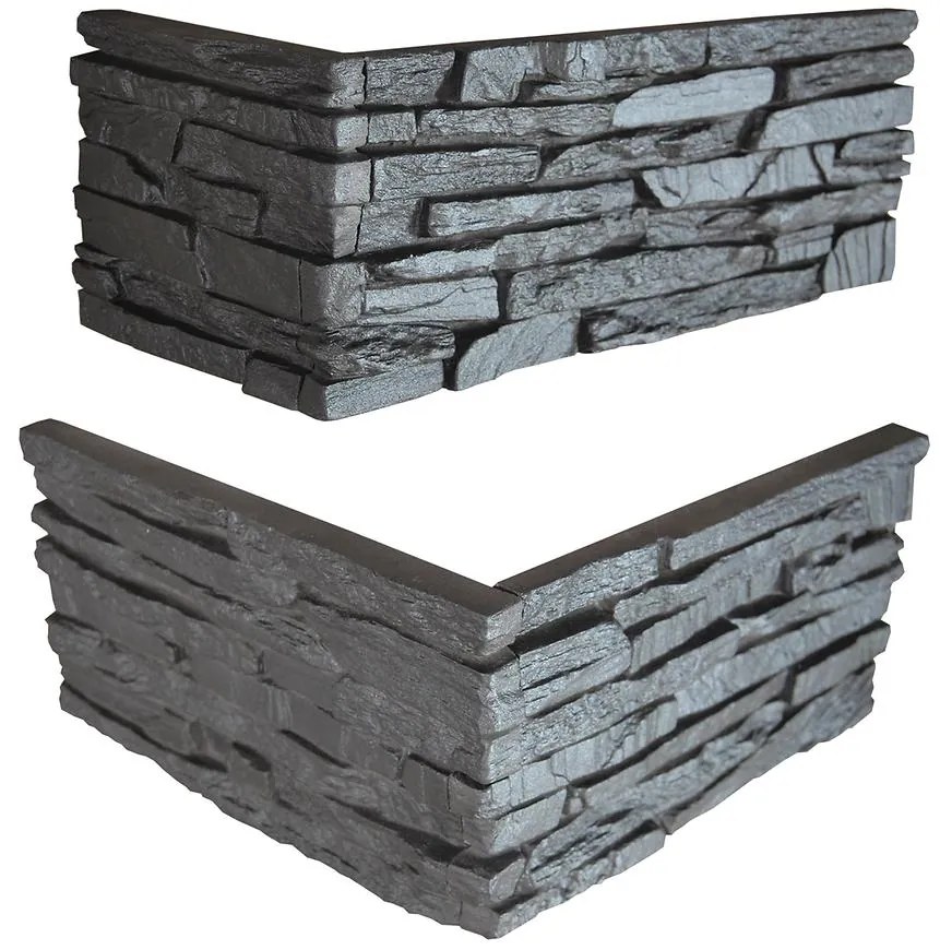 Betónový Obkladový Kameň Mirror Rohový