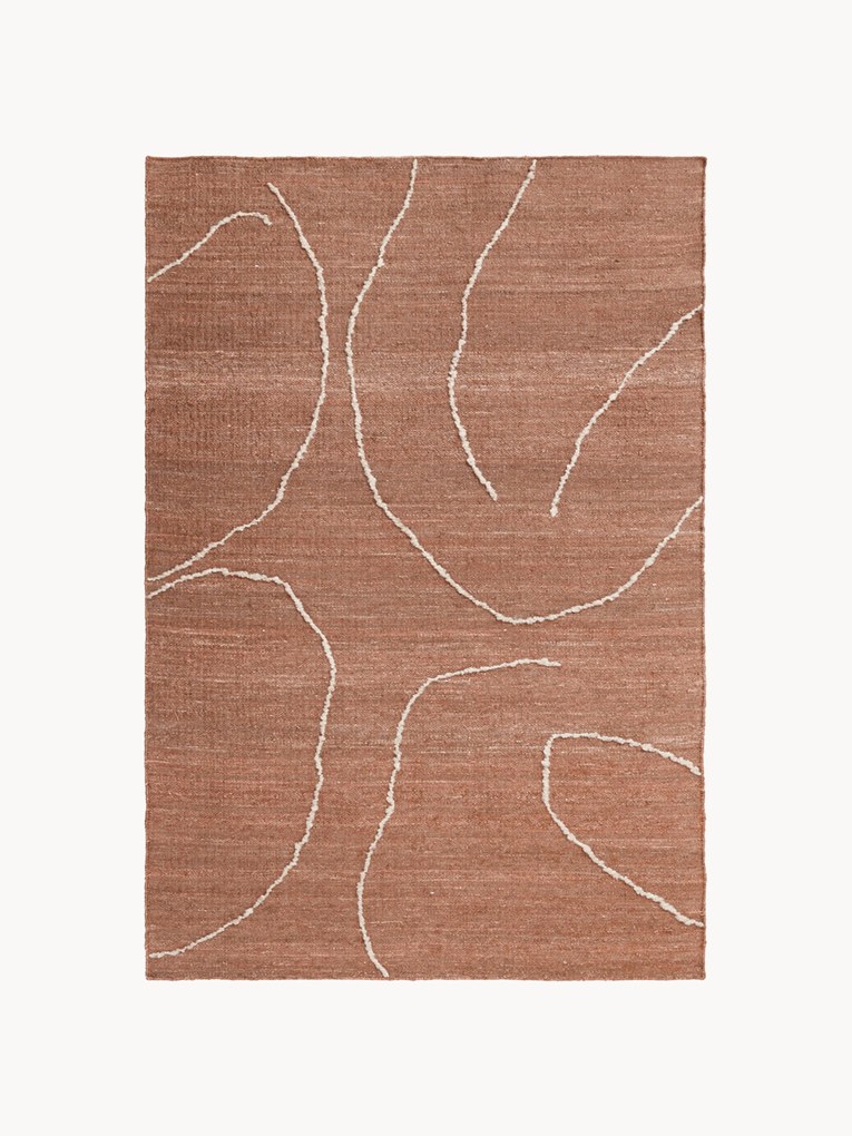 Ručne tkaný jutový koberec Gesso