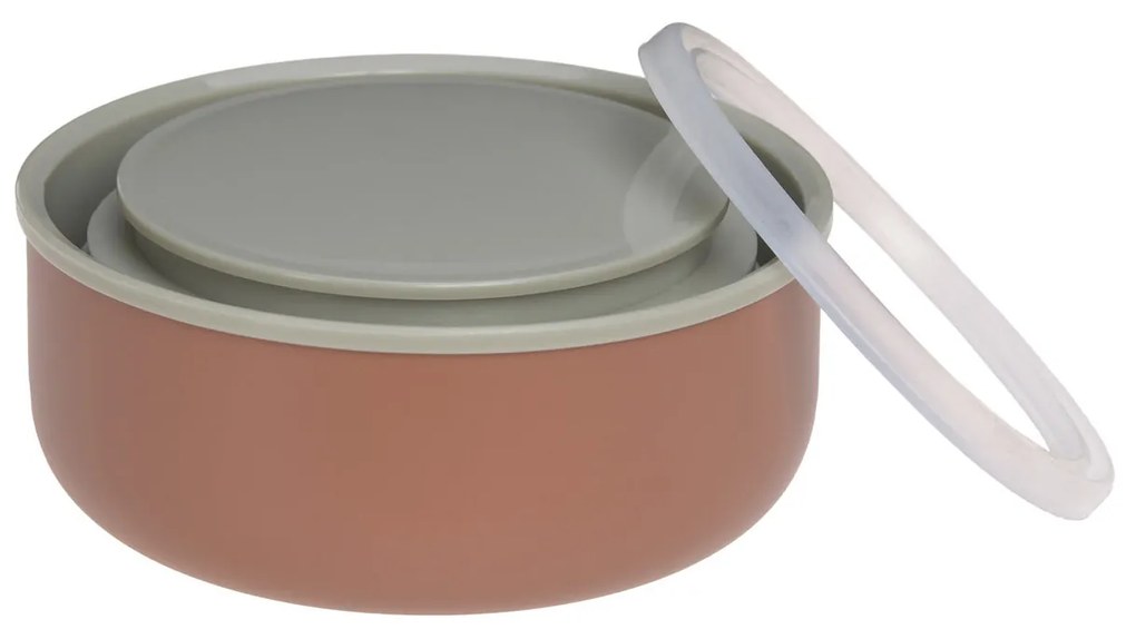 Termoska na jedlo - Happy Prints caramel