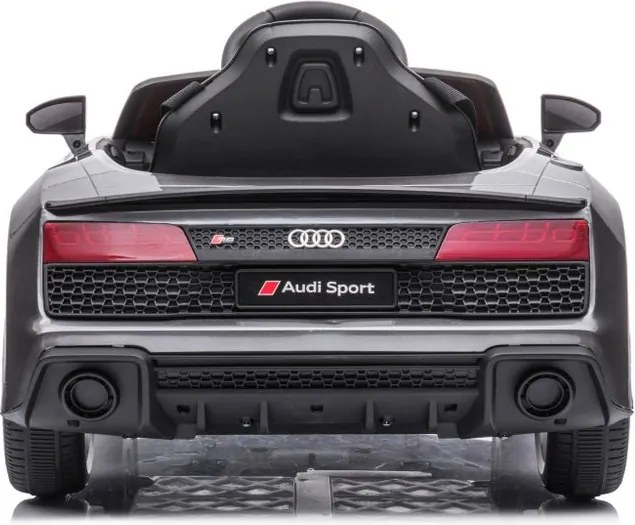 LEAN CARS Elektrické autíčko Audi R8 Lift A300 strieborné