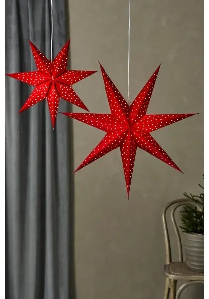 Markslöjd 705608 - LED vianočná dekorácia BLINK LED/0,2W/3xAA, priemer 45 cm, červená