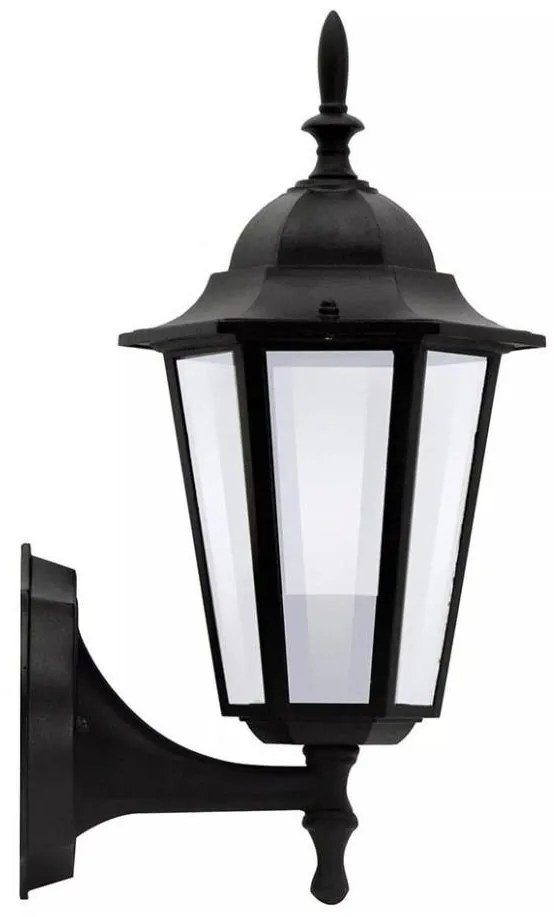 Vonkajšie nástenné svietidlo 1xE27/20W/230V IP43 čierna
