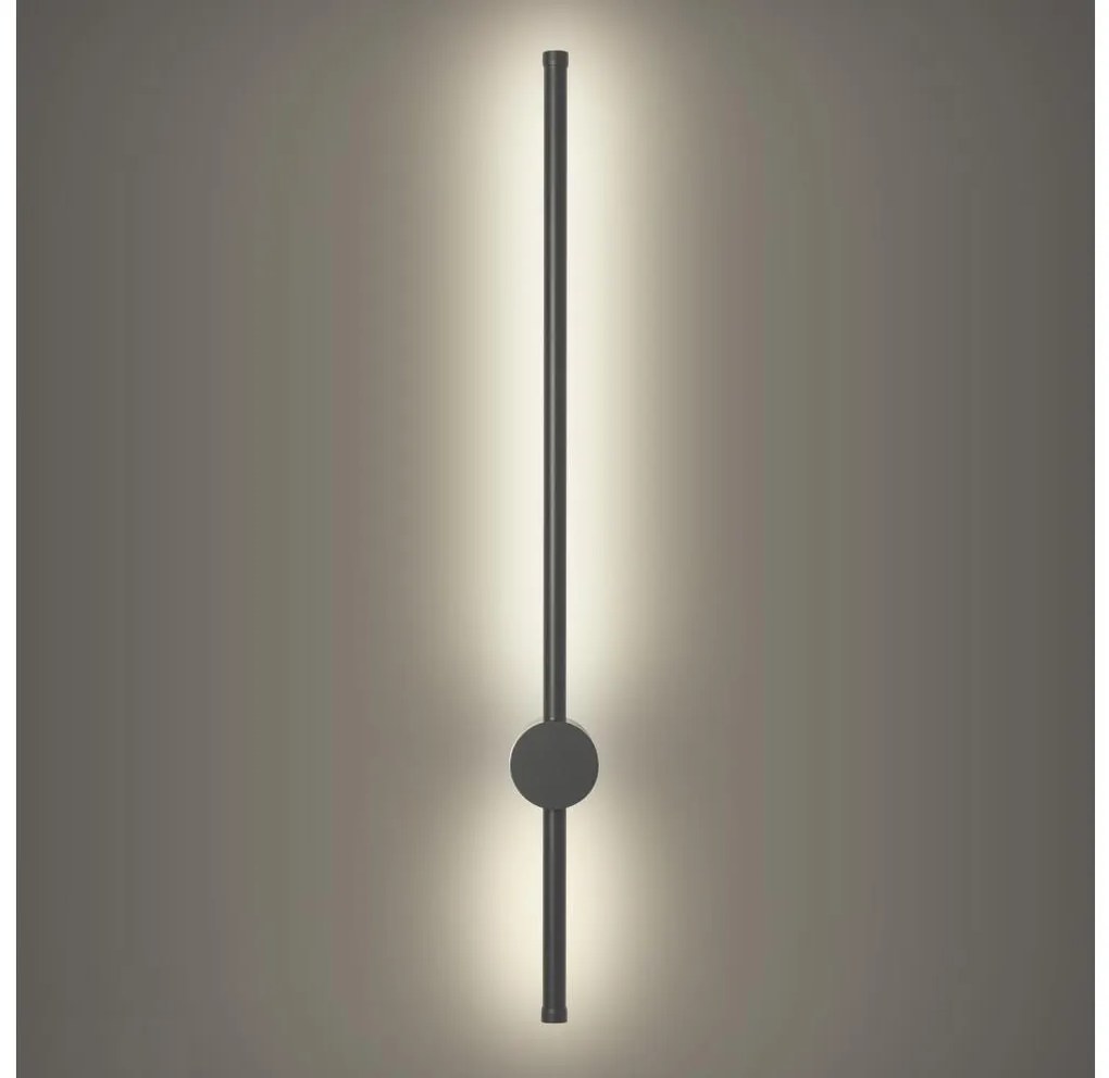 Brilagi - LED vonkajšie nástenné svietidlo AURA LED/12W/230V 4000K IP54 antracit