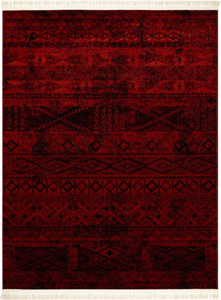 Dywany Łuszczów, Kusový koberec Orient 4722 vínový, 180x270, červená, kancelária