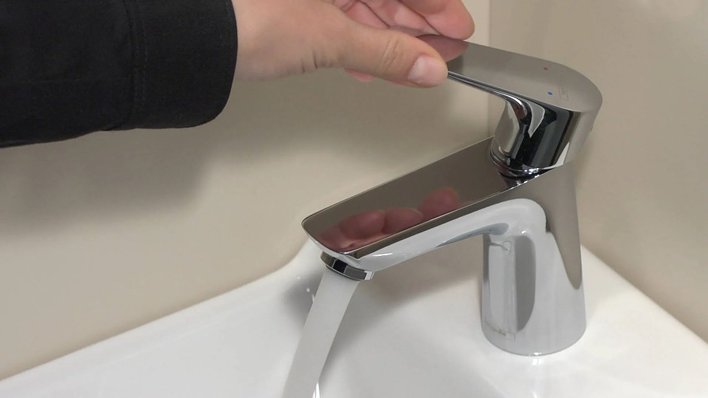 Hansgrohe Talis E, umývadlová batéria 80 s odtokovou súpravou s ťahadlom, chrómová, HAN-71700000
