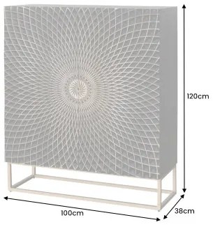Komoda 44321 100cm Illusion Drevo Mango  - Komfort-nábytok