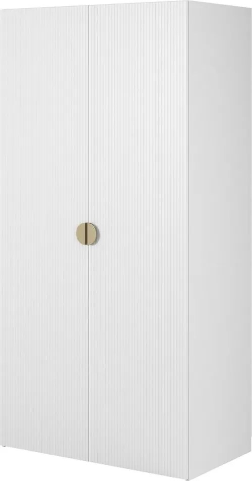 Šatníková skriňa Moonie XII (biela)