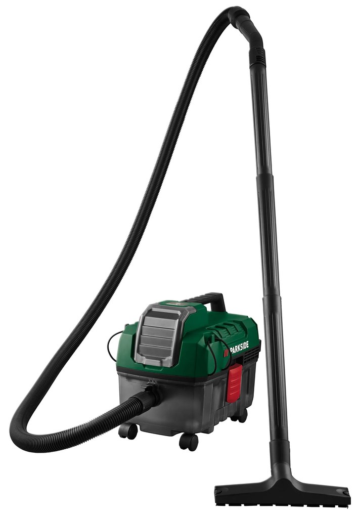 Parkside®  Aku vysávač na mokré a suché vysávanie Pawd 20-Li A1 – bez akumulátora  (100389912)
