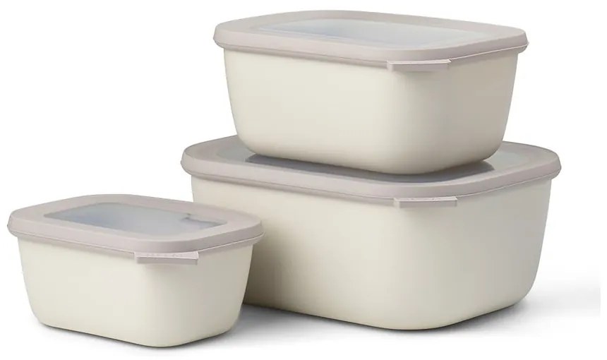 Potravinové škatuľky v súprave 3 ks Cirqula – Mepal