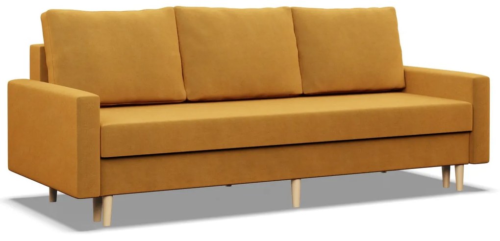 Veľká rozkladacia pohovka ETNA Žltá