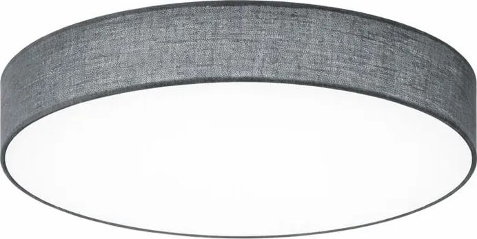 Trio - LED stmievateľné stropné svietidlo LUGANO LED/22W/230V 3000K pr. 40 cm sivé