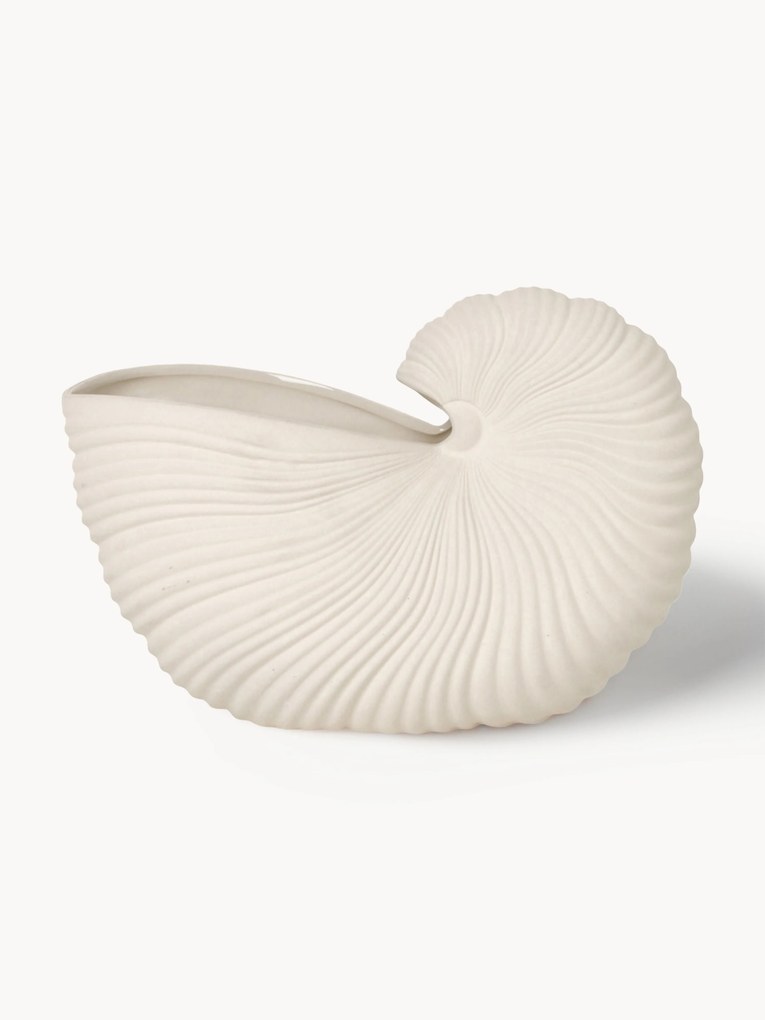 Obal na kvetináč v tvare mušle Shell, Š 31 cm