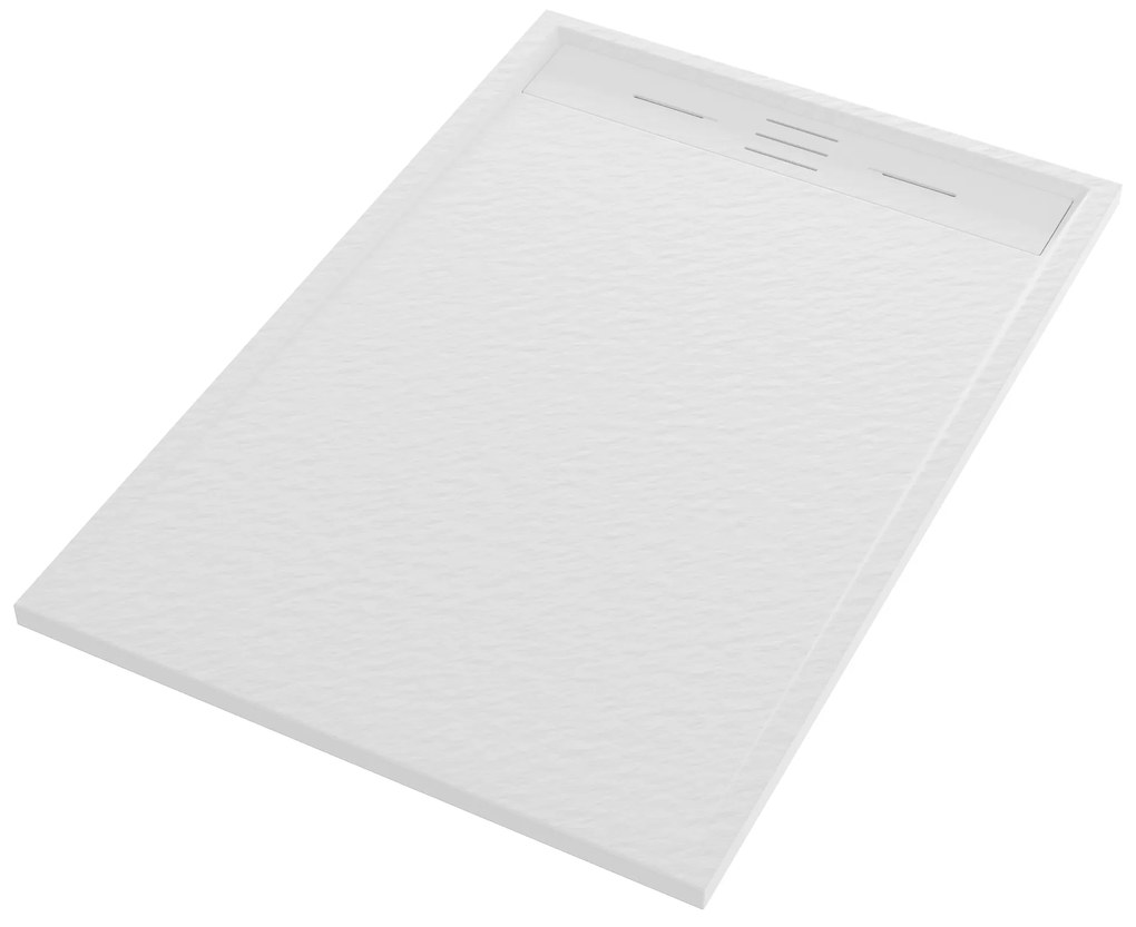 Erga Almac, SMC sprchová vanička 120 x 80 x 3 cm, biela, ERG-GMA-AL-80120WH