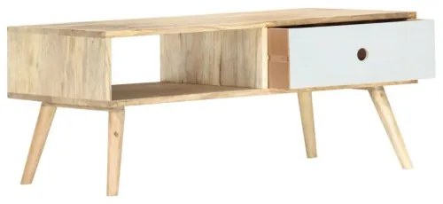 vidaXL Konferenčný stolík 90x50x40 cm masívne mangovníkové drevo-