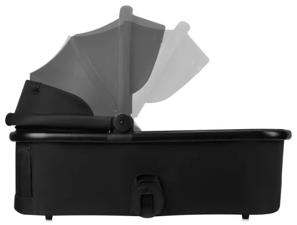 Lionelo - Kombinovaný kočík 3 v 1 LAYLA Čierny ónyx