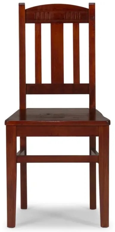furniture-nabytek.cz - Sada 2 masivních dřevěných židlí Catana z borovice, hnědá, lakovaná
