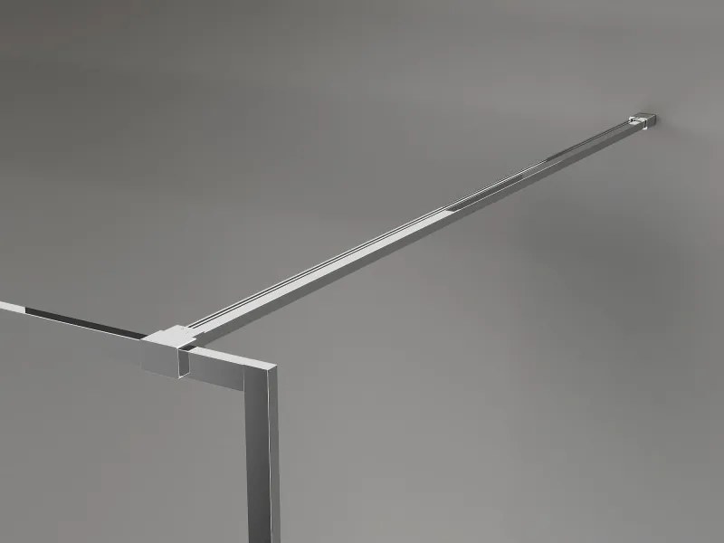 Mexen Kioto-F, sprchová zástena s rámom 105 x 202 cm, 8 mm číre sklo, chrómový profil, 800-105-104-01-00