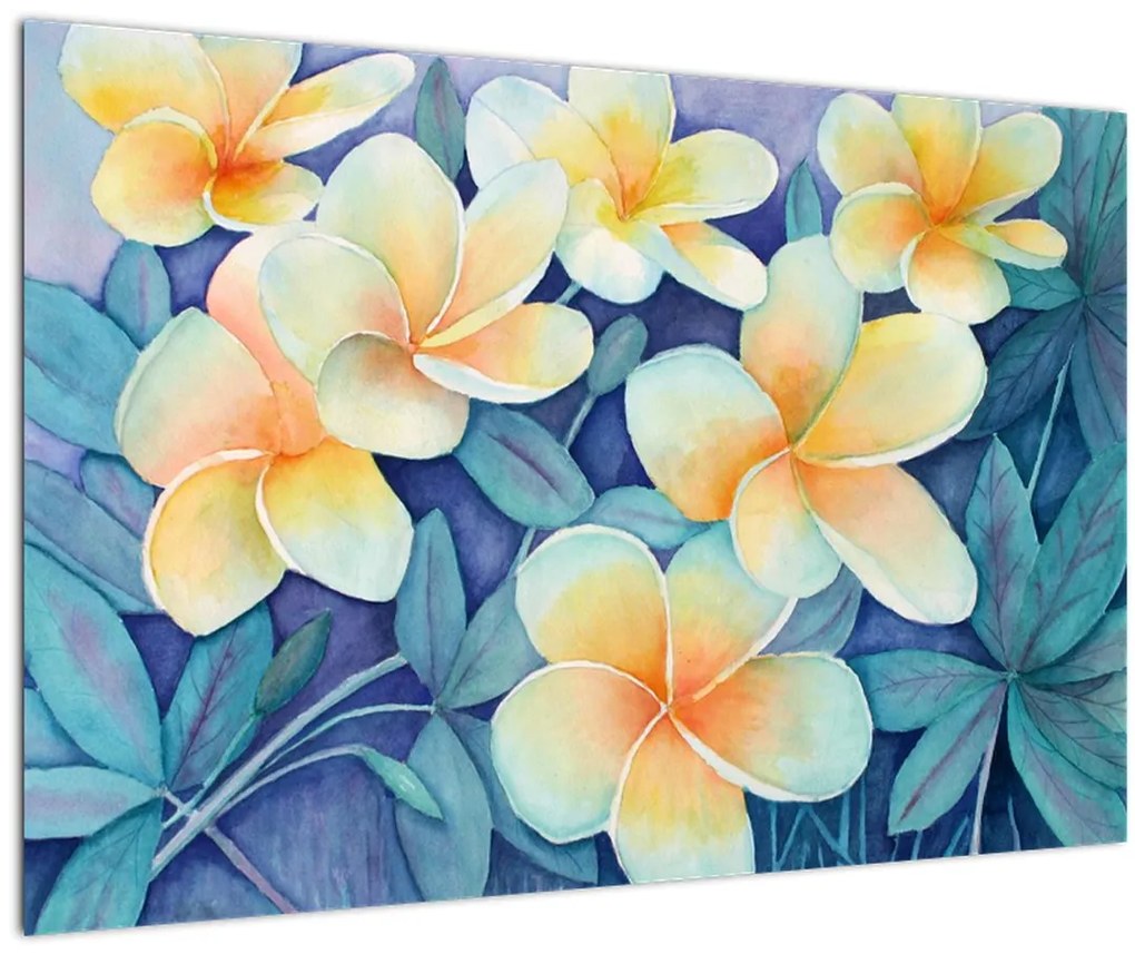 Obraz - Tropické kríky (90x60 cm)