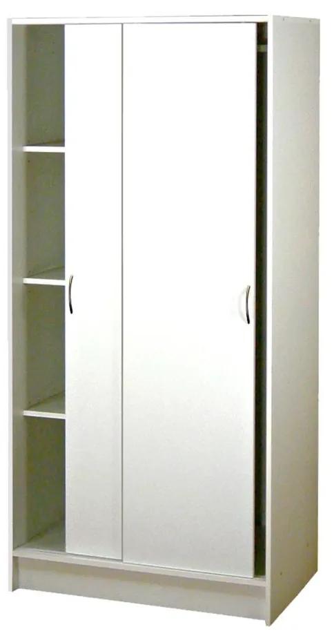 IDEA nábytok Skriňa s posuvnými dverami 5223 biela