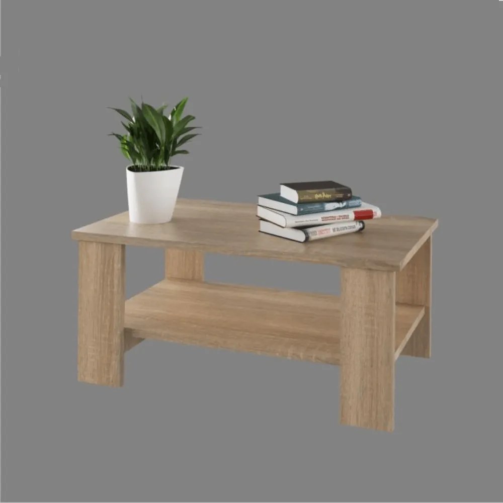 Tempo Kondela Konferenčný stolík, dub sonoma, BERNARDO