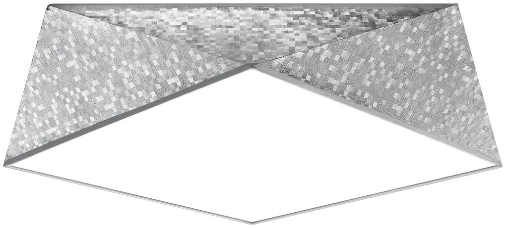 Sollux stropné svietidlo prisadené HEXA 45 silver SL.0694