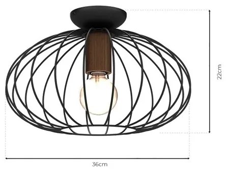 Stropné svietidlo MERIDIANO 1xE27/60W/230V