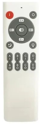 LED Stmievateľné stropné svietidlo LED/50W/230V 3000-6500K čierna +dálkové ovládanie