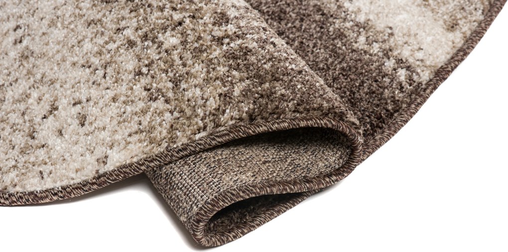 TA Koberec K206A SVETLOHNEDÉ SARI KOLESO 3UX Rozmer: 150x150 cm