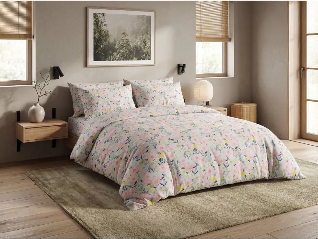 Obliečky z mikrovlákna GARDENIA, farebné Rozmer obliečky: 2 ks 70 x 80 cm | 160 x 200 cm