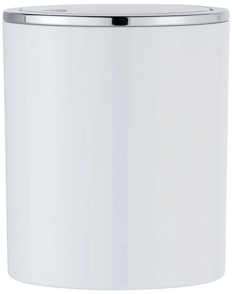 Biely odpadkový kôš Wenko Inca, 2 l