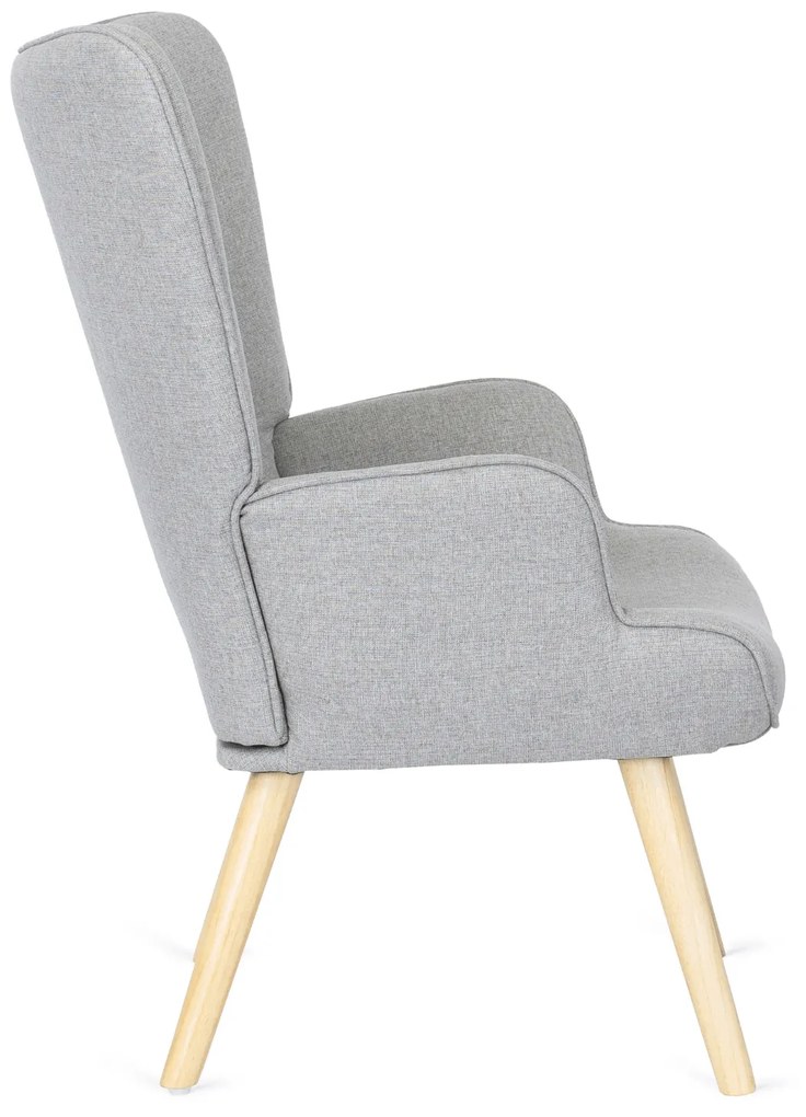 PROXIMA.store - Moderné kreslo LOZANO 2 FARBA: sivá