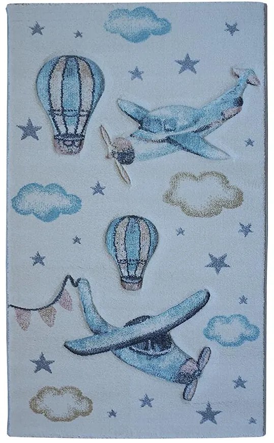 Koberec Diamond Pastel Kids 1,33/1,9 40139 260 krémová