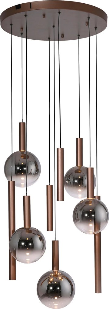 XXXLutz ZÁVESNÉ LED SVIETIDLO, 63/63/180 cm - Interiérové svietidlá - 003467042701