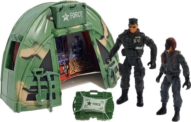 LEAN Toys Vojenská súprava Army so svetlami a zvukmi