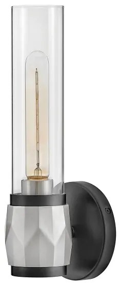 Hinkley HK-ELLISON1-BK-BN -Kúpeľňové svietidlo ELLISON 1xE27/40W/230V IP44 čierne