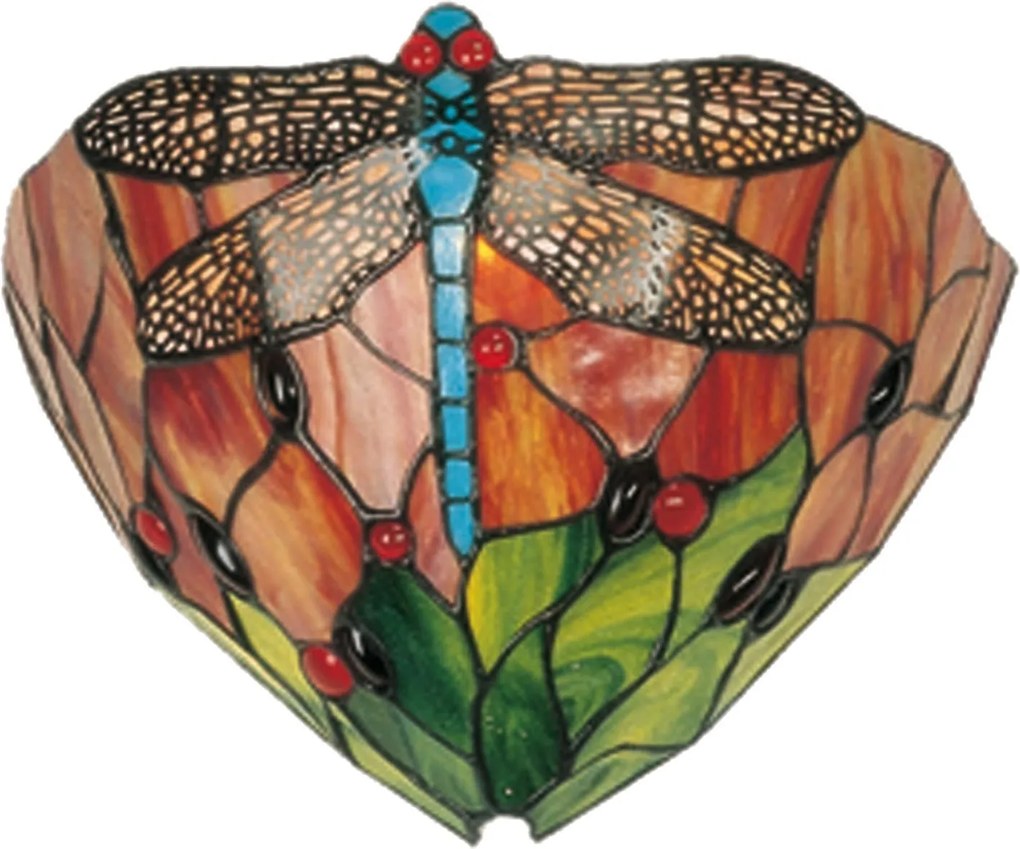 Nástenná lampa Tiffany - 30 * 15 * 20 cm 1x E14 / Max 40W