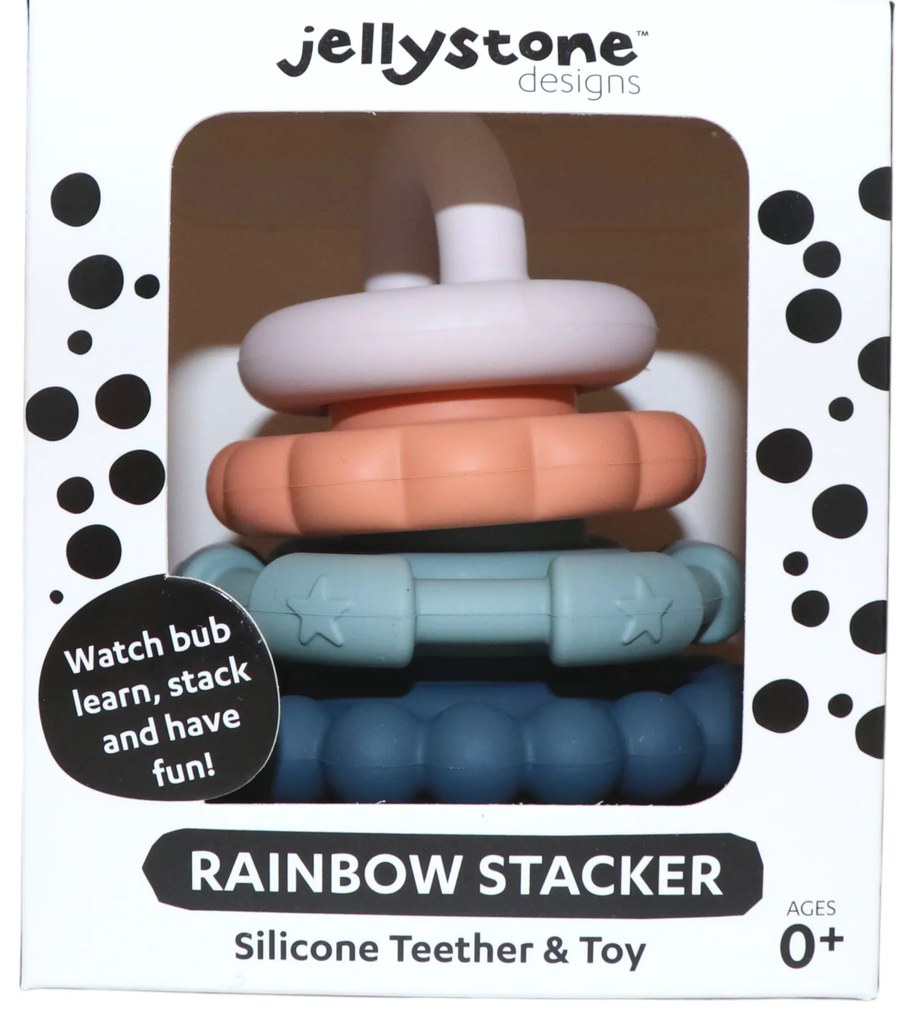 Skladacia pyramída s hryzadielkami, zemitá