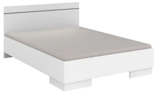 Manželská posteľ VISTA | 160 Farba: Biela