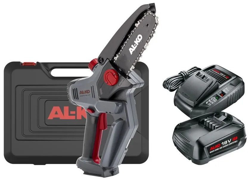 AL-KO 114016 AKU CSM 1815 mini reťazová píla SET