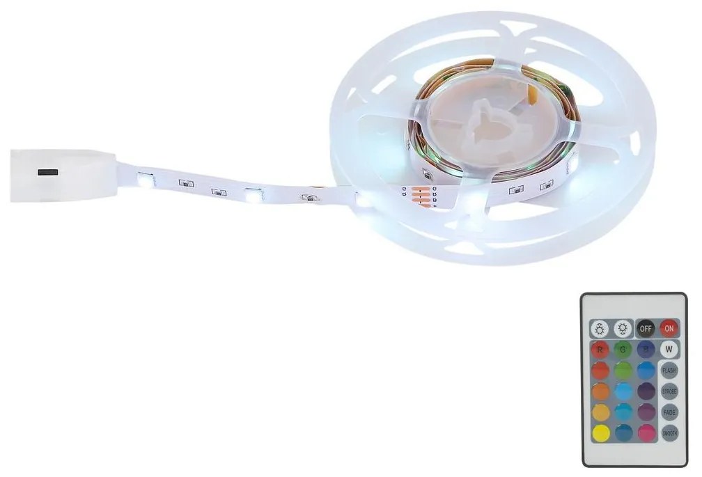 Globo 39016 - LED RGB Stmievateľný pásik LED/6W/230V + DO 1m
