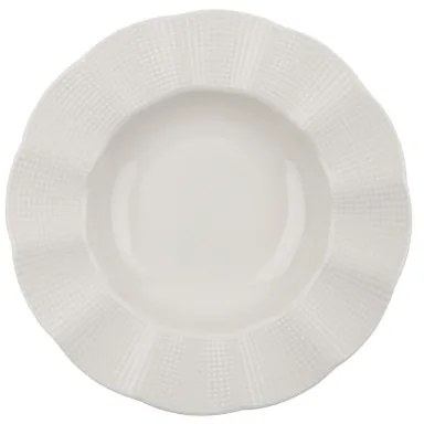 18-dielna jedálenská súprava, biela/porcelán