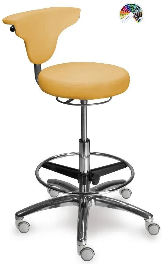 MAYER Zdravotnícka stolička 1251 G MED DENT čalúnenie AQUA CLEAN