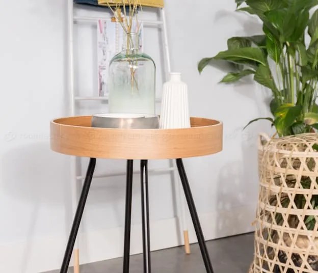 Zuiver Oak Tray stolík do obývačky - Konferenčný