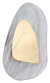 Searchlight 32983PB - LED nástenné svietidlo DESTINY LED/8W/230V biela