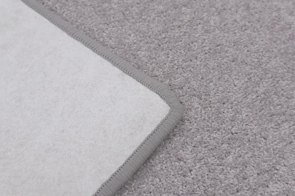 Vopi koberce Kusový koberec Eton sivý 73 - 140x200 cm