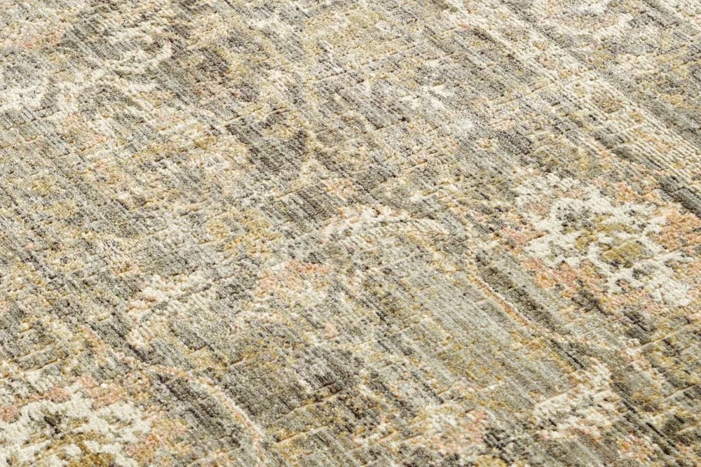 Kusový koberec Cairo 105592 Luxor Black Cream – na von aj na doma, 240x340, béžová, chodba / predsieň, Hanse Home