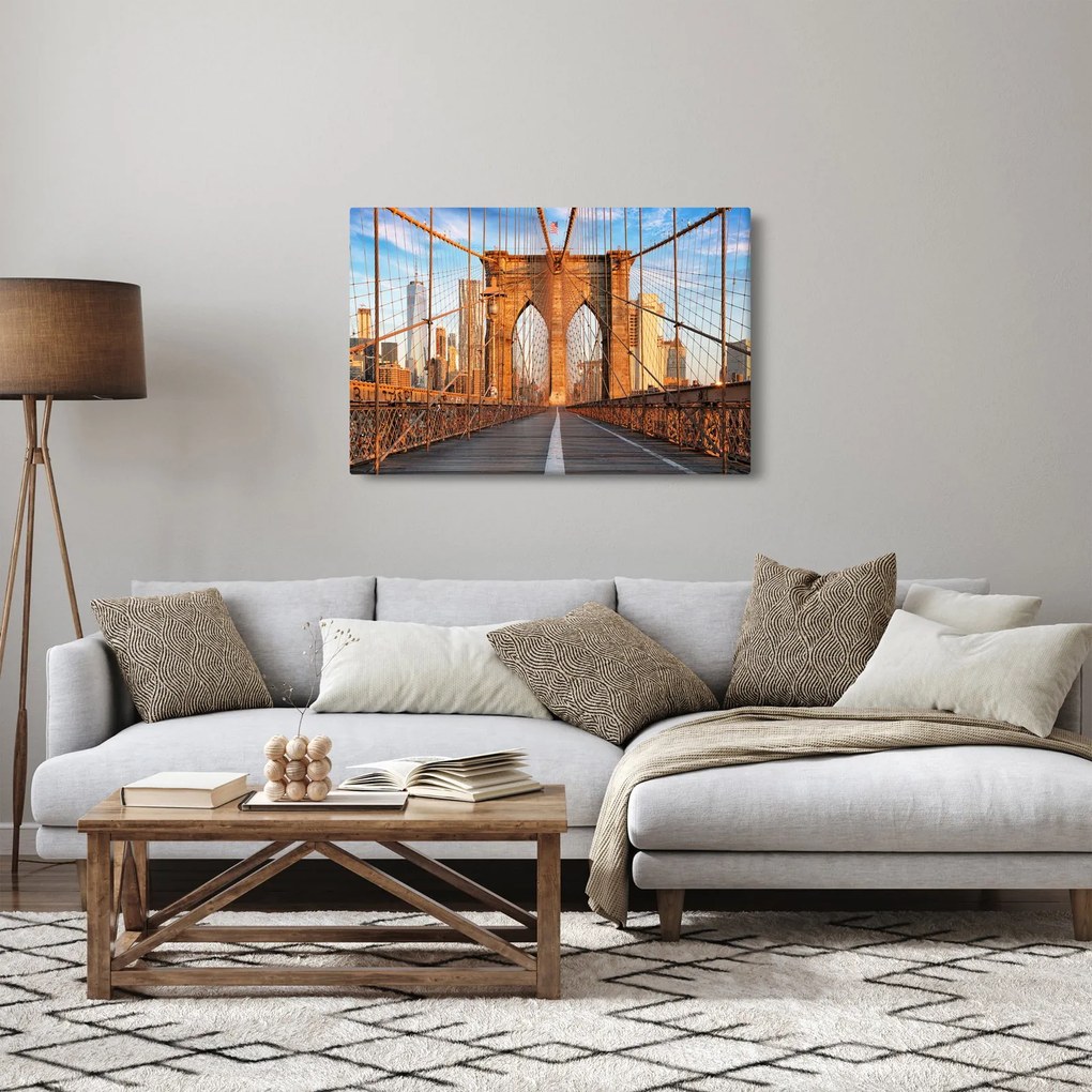 Obraz - Brooklynský most (90x60 cm)